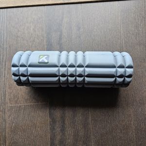 Triggerpoint core 12 inch foam roller. Like new. Gray.